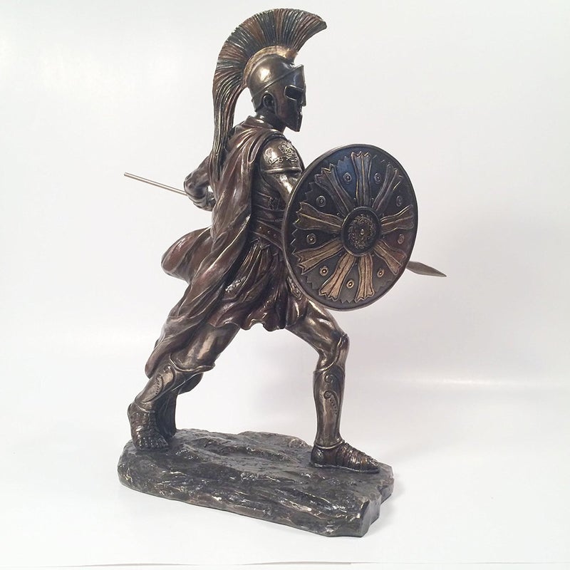 wu Sale - Achilles Unleashed with Spear & Shield Statue Sculpture Figurine Troy - Image 2